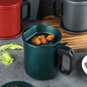 Stainless Steel Oil Filter Oil Storage Tank Oil Drum Household Kitchen Oil Leakage Oil Filter